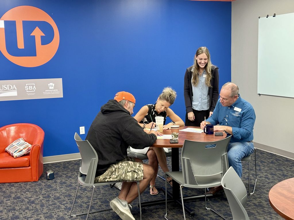Bucknell SBDC StartUp Danville, Skyler Agresti.